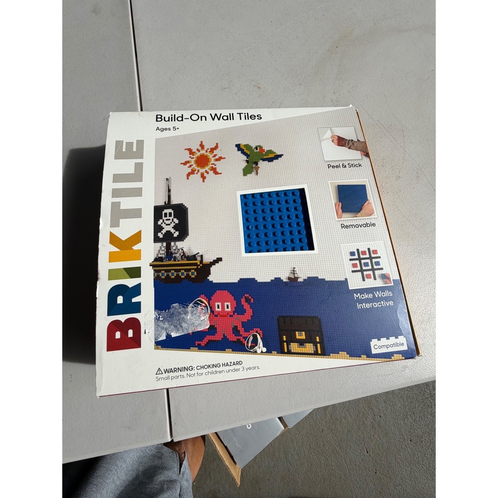 Brik Tile Peel & Stick Build-On Wall Tiles | Lego Compatible Canvas